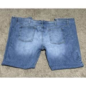 Men's Slim Straight Jeans 40x32 Blue Goodfellow Co Denim Total Flex 5 Pocket